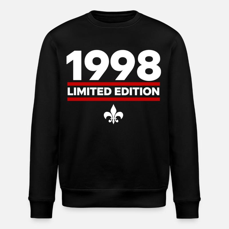 1998 Édition limitée - Sweat bio ROLLER Stanley/Stella Unisexe - noir
