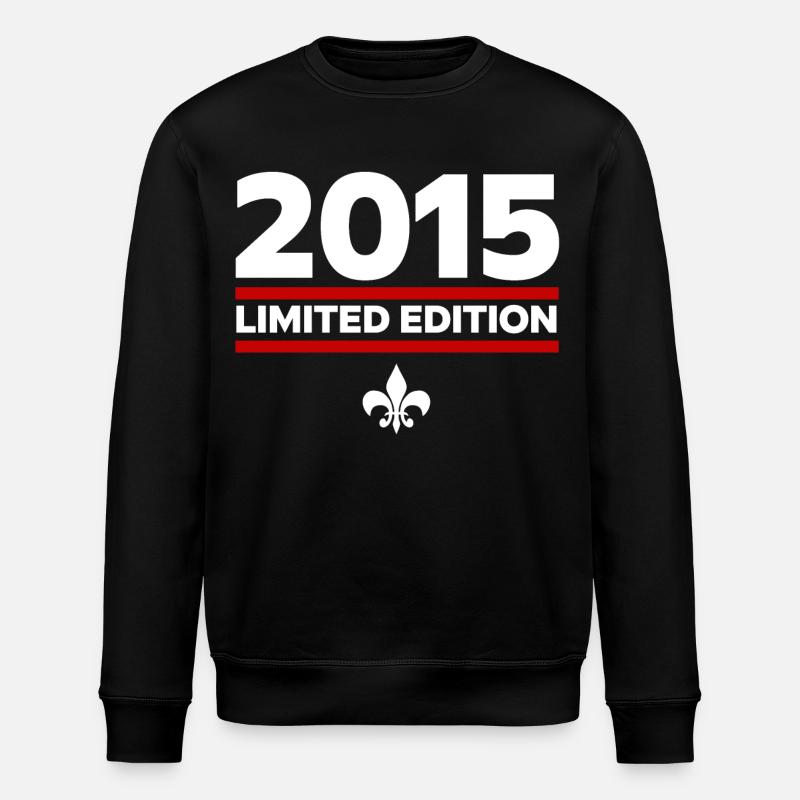 2015 Limited Edition - Stanley/Stella ROLLER Unisex Organic Sweatshirt - black