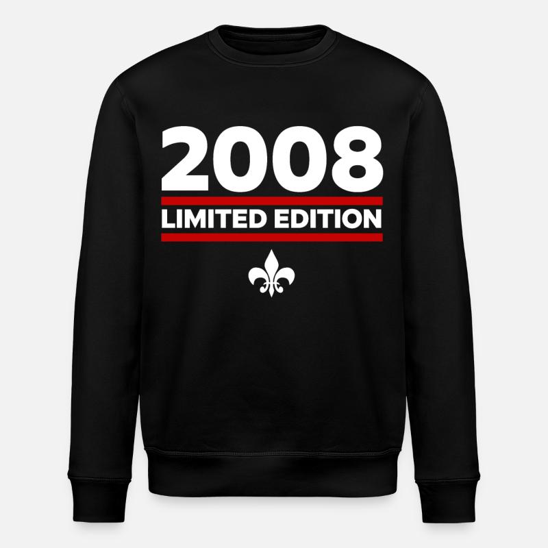 Édition limitée 2008 - Sweat bio ROLLER Stanley/Stella Unisexe - noir