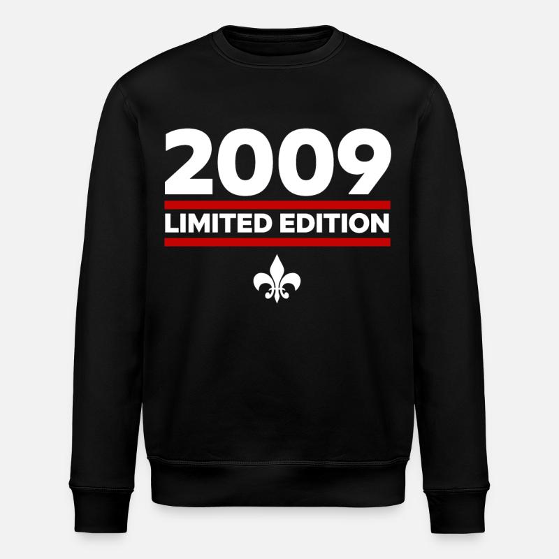 2009 Limited Edition - Stanley/Stella ROLLER Unisex Organic Sweatshirt - black
