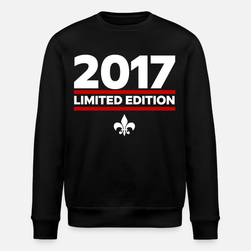 2017 Limited Edition - Stanley/Stella ROLLER Unisex Organic Sweatshirt - black