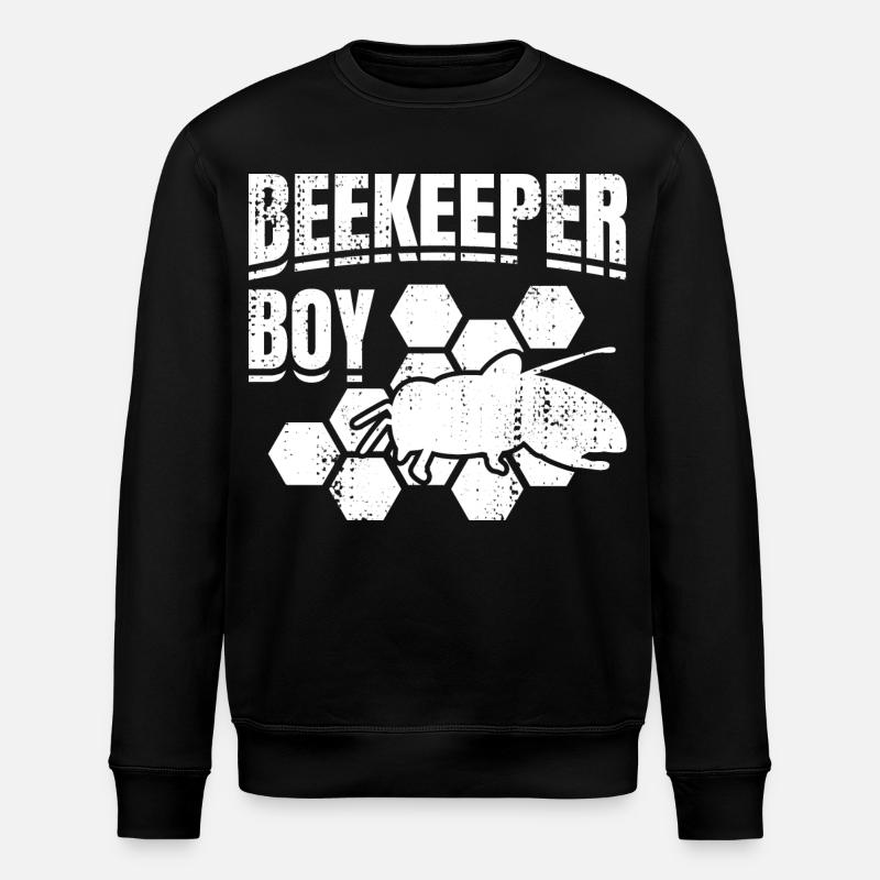 Imker Junge - Stanley/Stella Unisex Bio-Sweatshirt ROLLER - Schwarz
