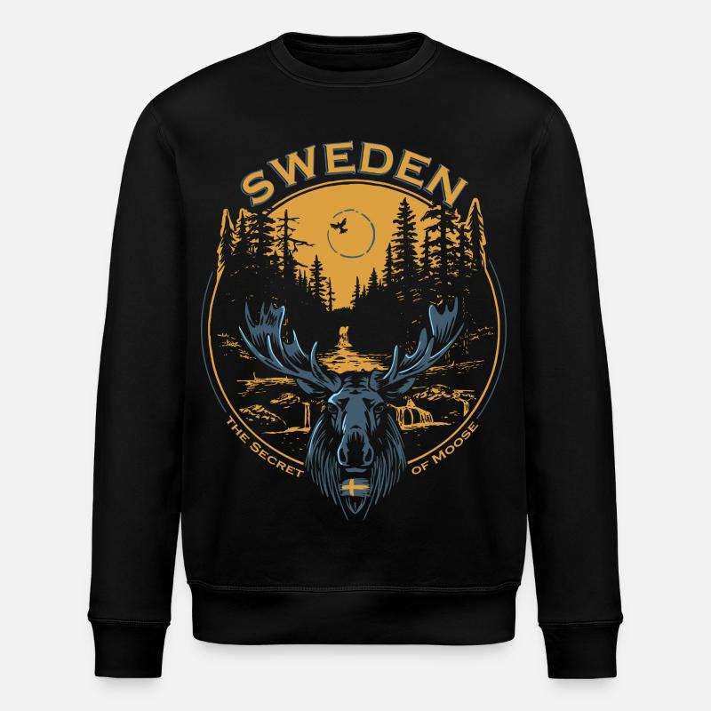 Suède - Orignal - Nature - Sweat bio ROLLER Stanley/Stella Unisexe - noir