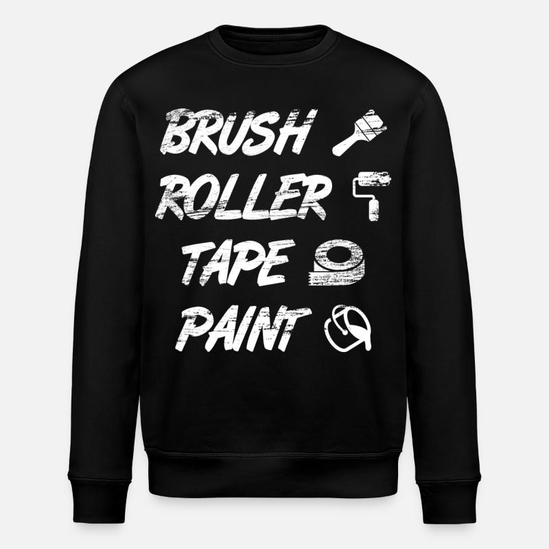 Dicton du peintre - Sweat bio ROLLER Stanley/Stella Unisexe - noir