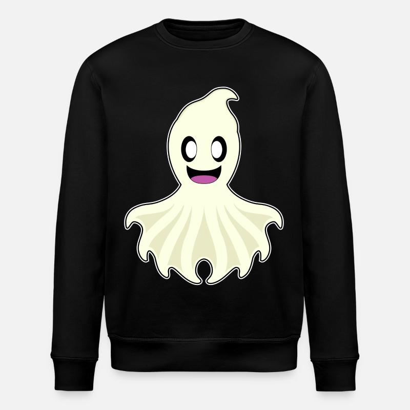 Krake Geist - Stanley/Stella Unisex Bio-Sweatshirt ROLLER - Schwarz