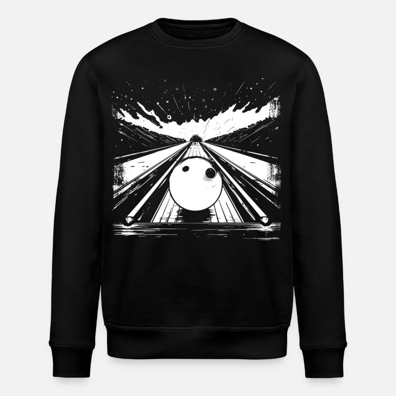 Bowling - Sweat bio ROLLER Stanley/Stella Unisexe - noir