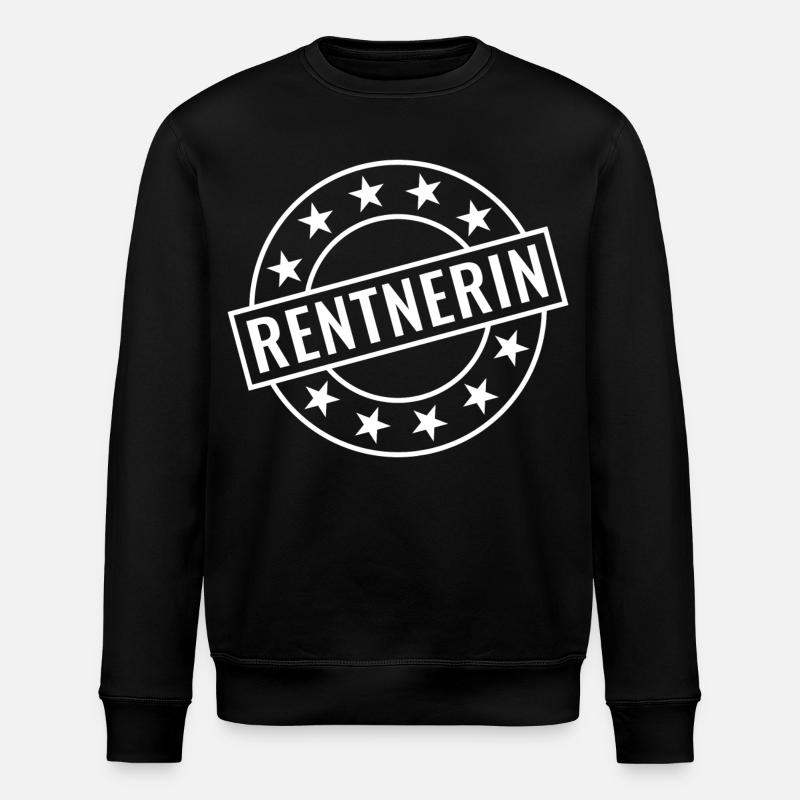 Rentnerin - Stanley/Stella Unisex Bio-Sweatshirt ROLLER - Schwarz