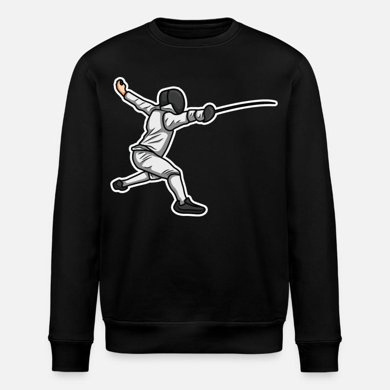 Kleiner Fechter - Stanley/Stella Unisex Bio-Sweatshirt ROLLER - Schwarz