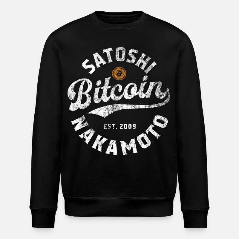 Bitcoin - Nous aimons les crypto-monnaies - Sweat bio ROLLER Stanley/Stella Unisexe - noir