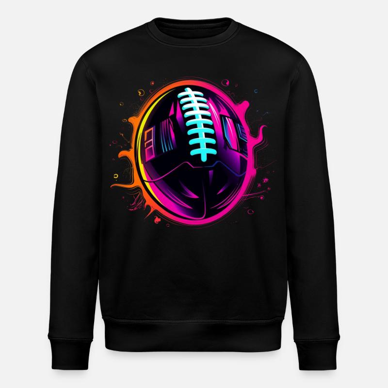 Ballon de football américain Steamwave - Sweat bio ROLLER Stanley/Stella Unisexe - noir