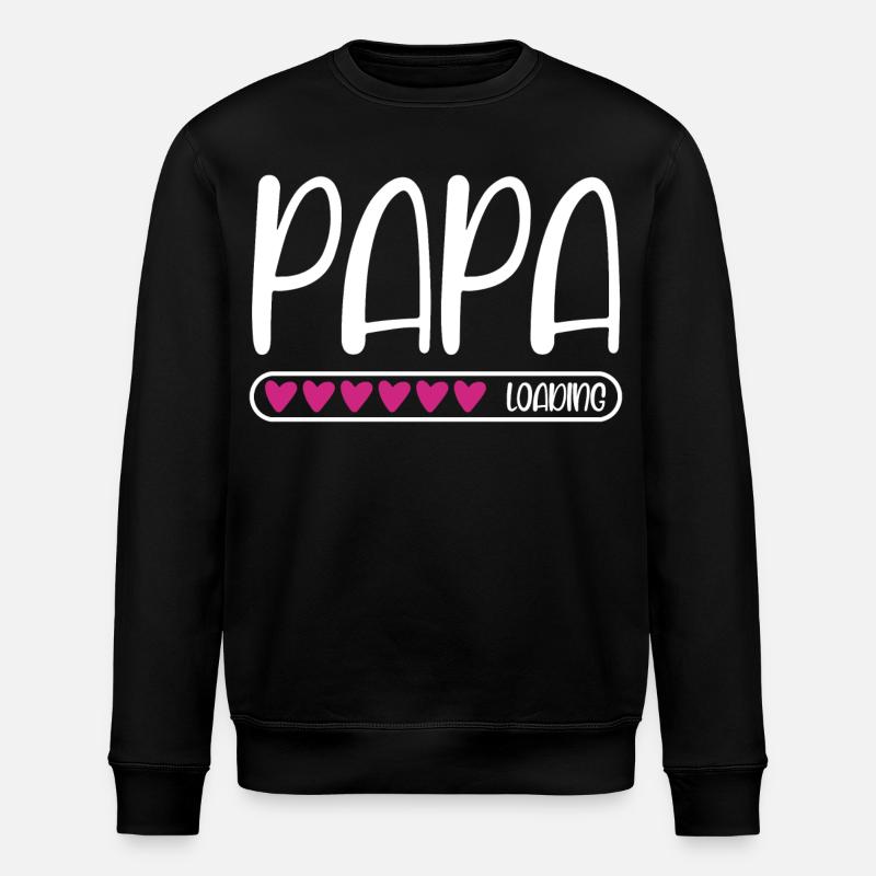 Papa loading - Stanley/Stella Unisex Bio-Sweatshirt ROLLER - Schwarz