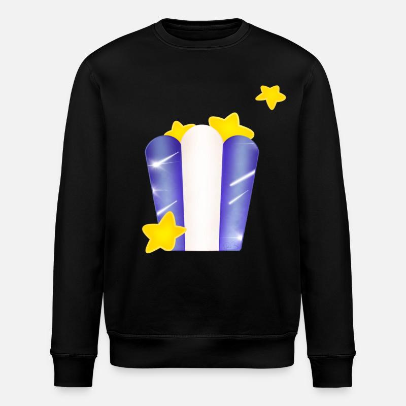 Star-Tasche! - Stanley/Stella Unisex Bio-Sweatshirt ROLLER - Schwarz