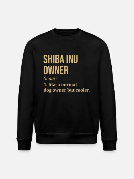 Shiba Inu Shiba Inu Shiba Inu - Stanley/Stella ROLLER Unisex Organic Sweatshirt - black