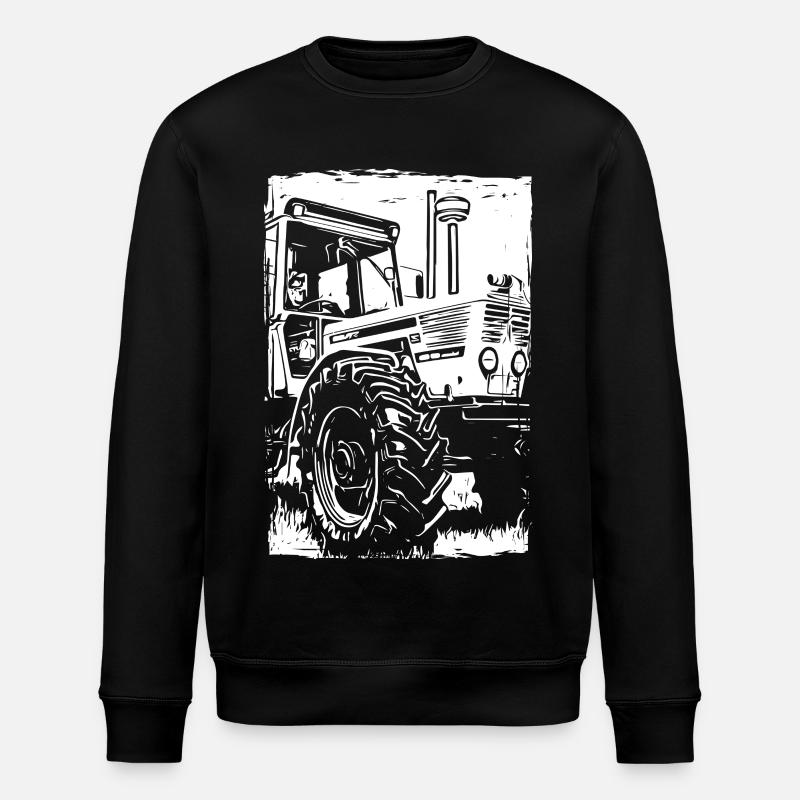 Traktor 13006 special - Stanley/Stella Unisex Bio-Sweatshirt ROLLER - Schwarz
