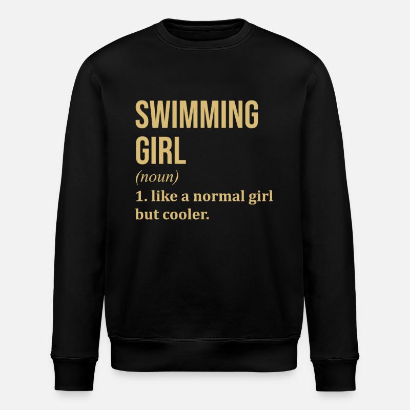 Schwimmen - Stanley/Stella Unisex Bio-Sweatshirt ROLLER - Schwarz