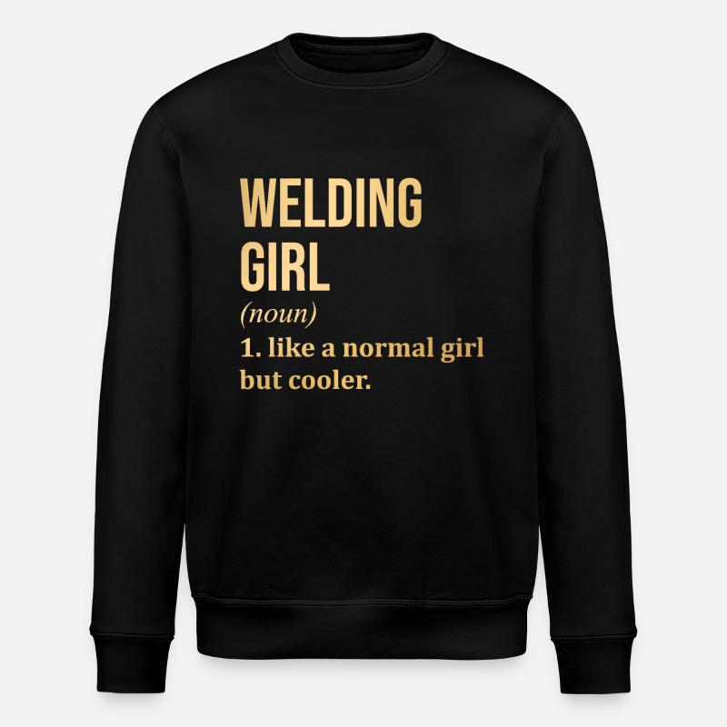 Welding - Stanley/Stella ROLLER Unisex Organic Sweatshirt - black