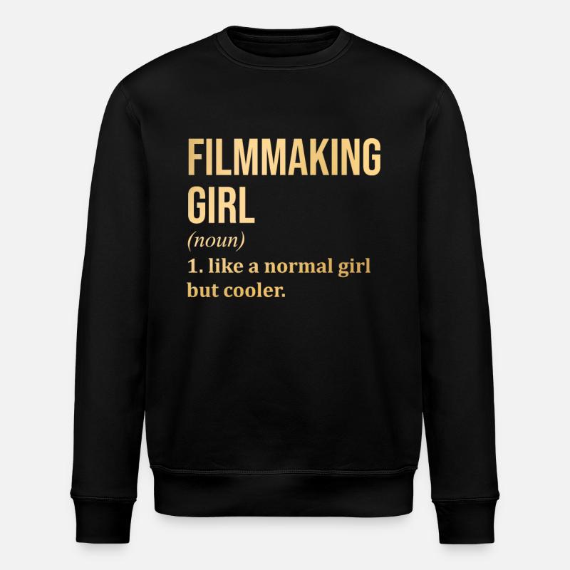 Filmmaker - Stanley/Stella ROLLER Unisex Organic Sweatshirt - black