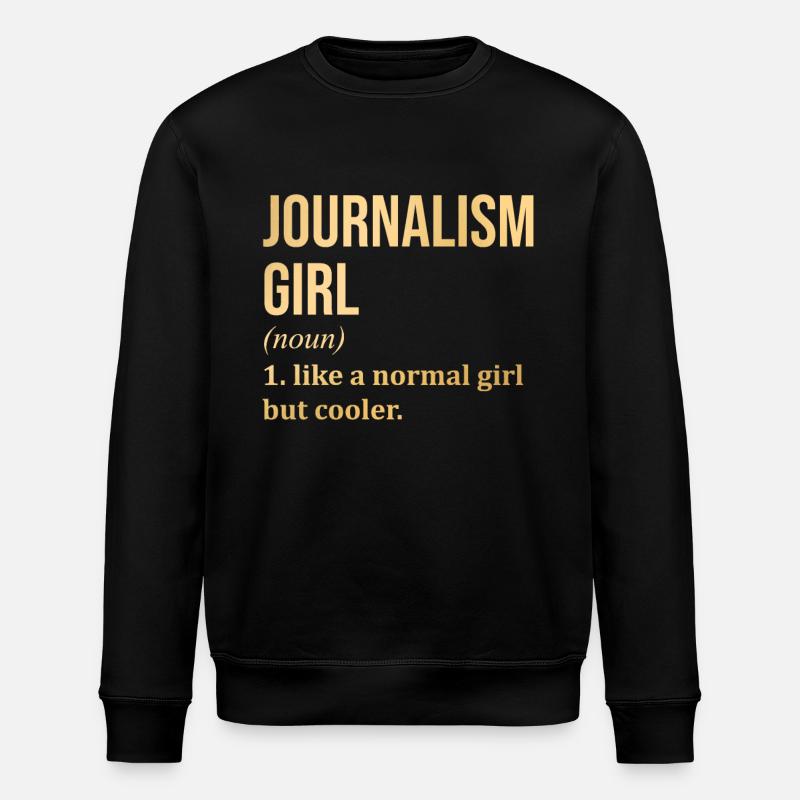 Journalism - Stanley/Stella ROLLER Unisex Organic Sweatshirt - black
