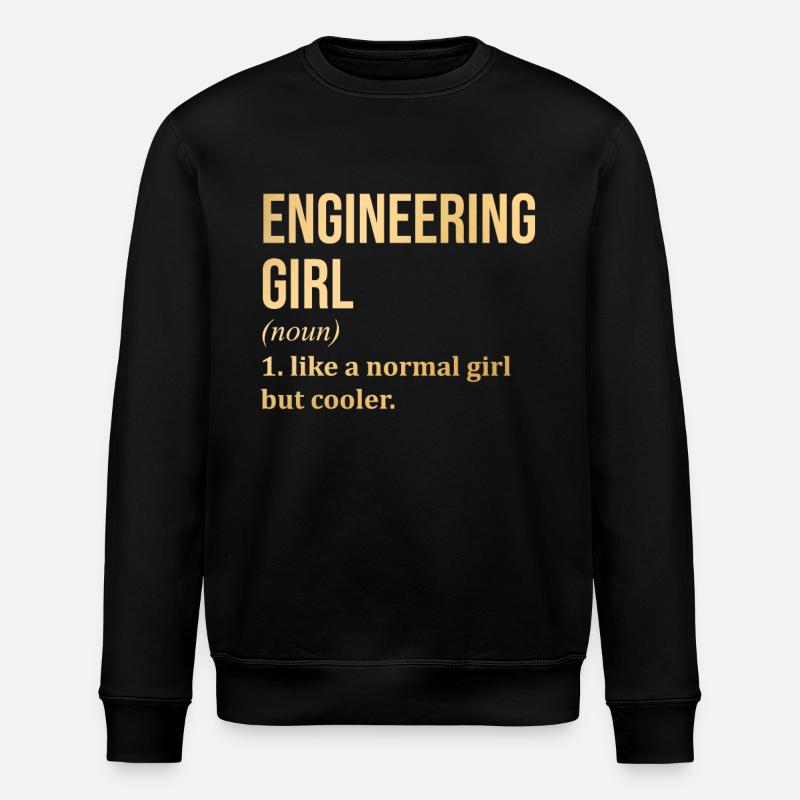 ingénieur - Sweat bio ROLLER Stanley/Stella Unisexe - noir