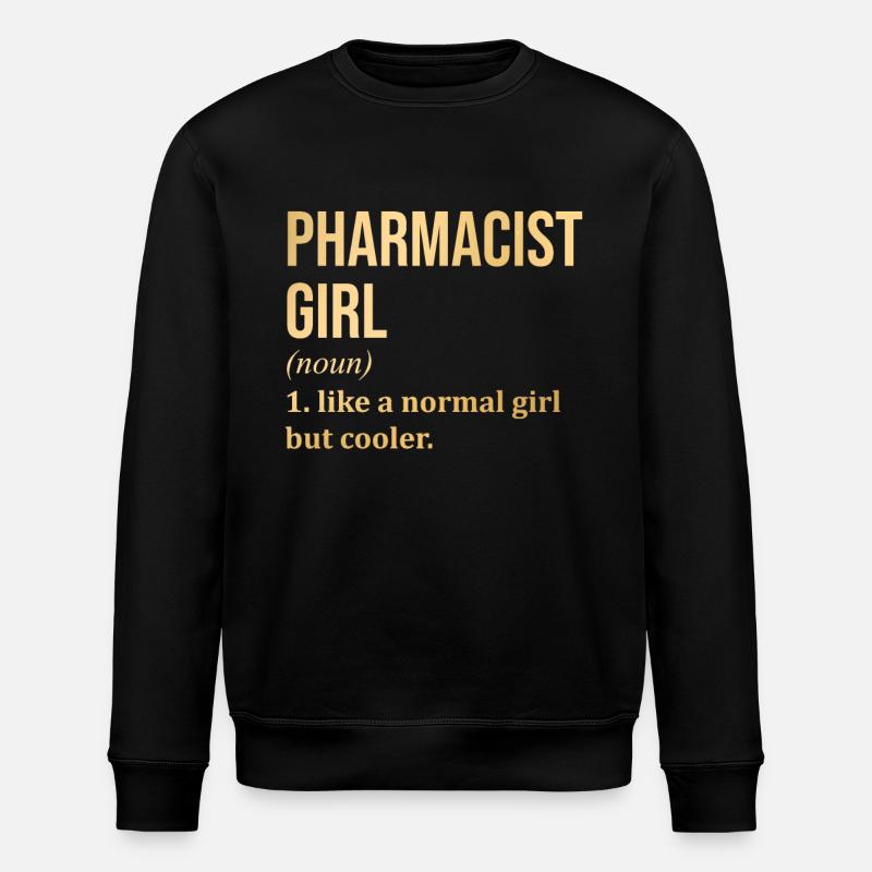 pharmacie - Sweat bio ROLLER Stanley/Stella Unisexe - noir