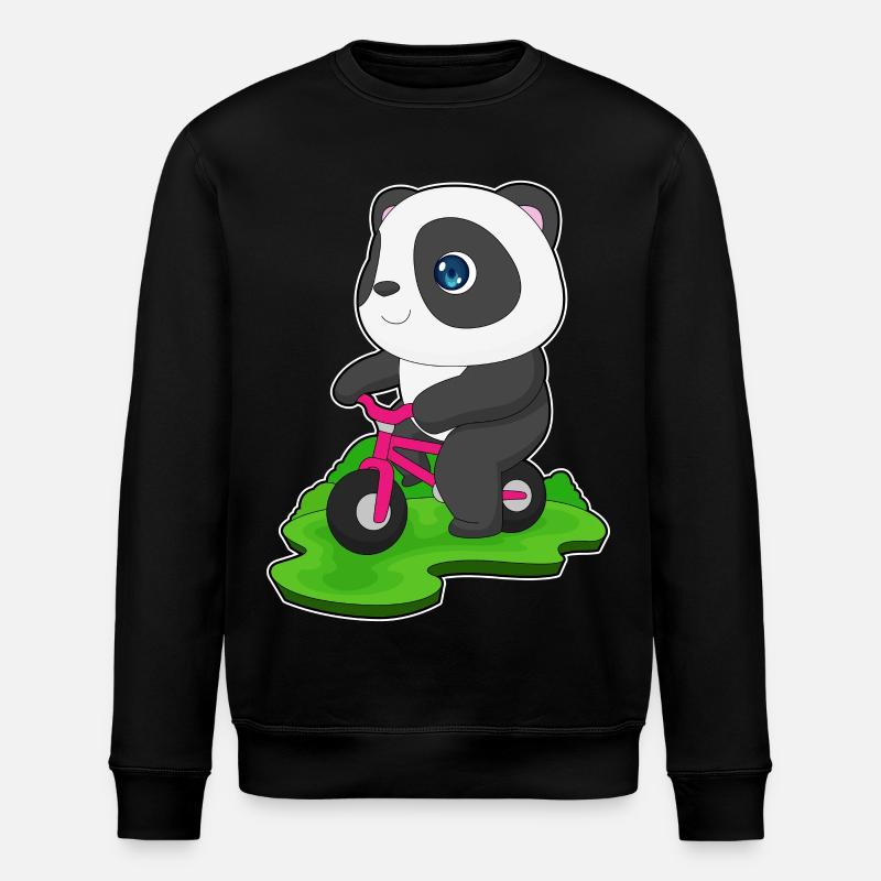 Vélo Panda - Sweat bio ROLLER Stanley/Stella Unisexe - noir