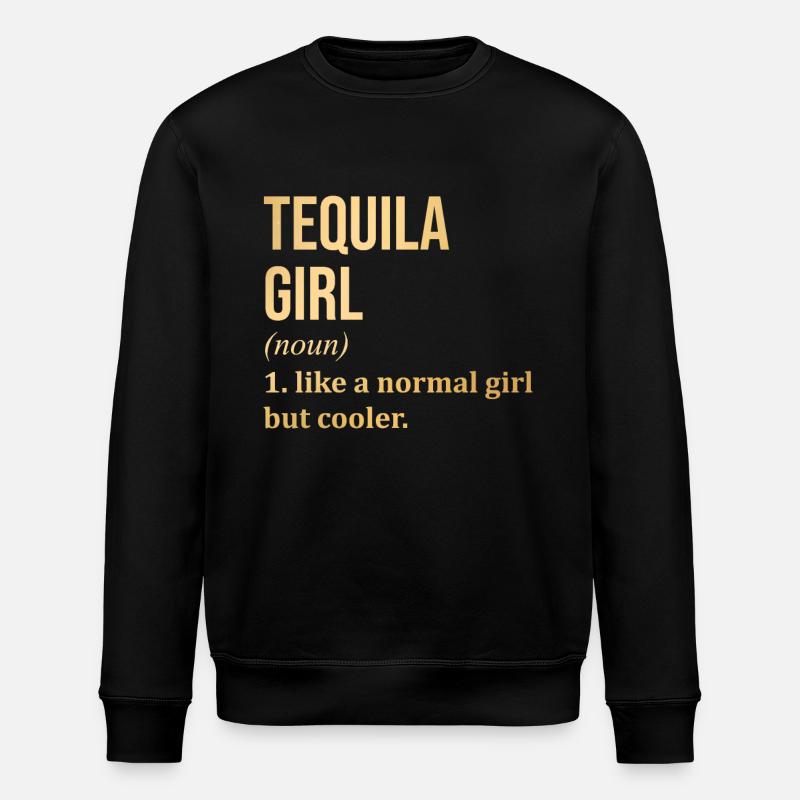 Tequila - Stanley/Stella ROLLER Unisex Organic Sweatshirt - black