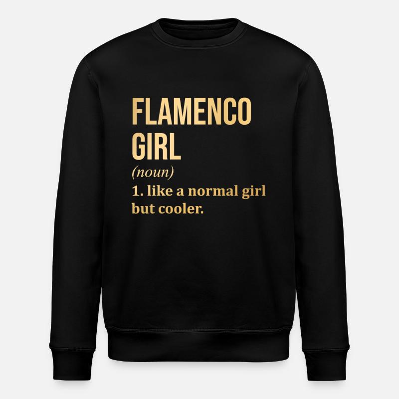 flamenco - Sweat bio ROLLER Stanley/Stella Unisexe - noir