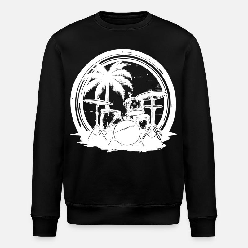 Percussion - Stanley/Stella ROLLER Unisex Organic Sweatshirt - black