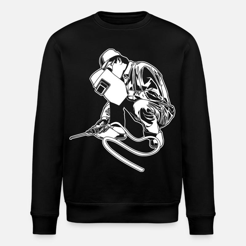 Welder - Stanley/Stella ROLLER Unisex Organic Sweatshirt - black