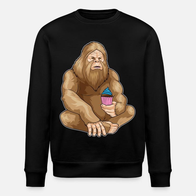 Cupcake d’Halloween Bigfoot - Sweat bio ROLLER Stanley/Stella Unisexe - noir