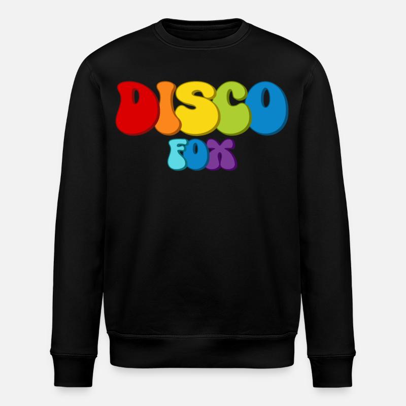 Disco Fox - Stanley/Stella ROLLER Unisex Organic Sweatshirt - black