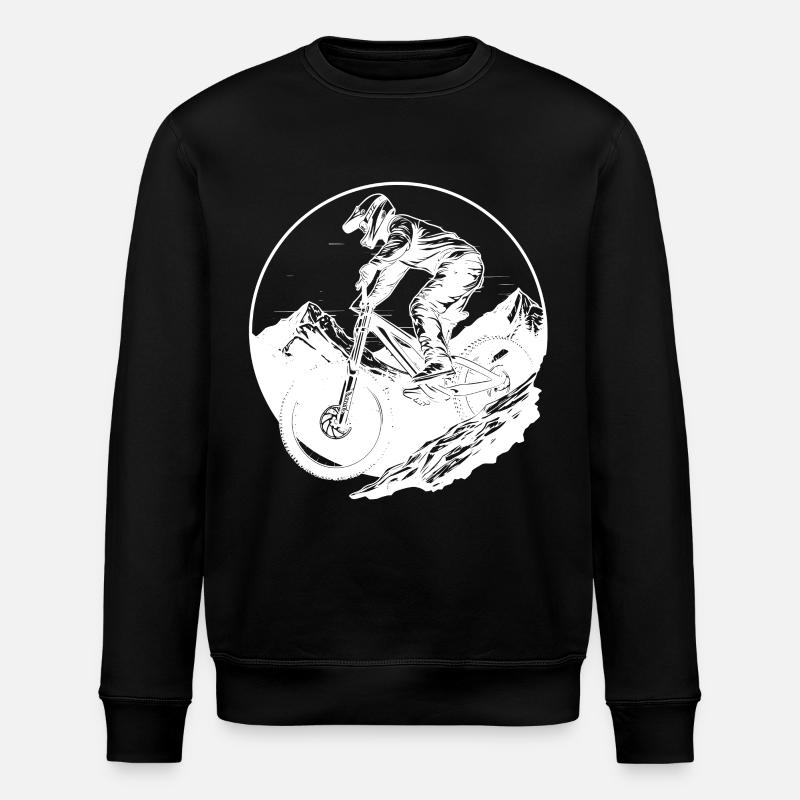 Mountainbiking - Stanley/Stella Unisex Bio-Sweatshirt ROLLER - Schwarz
