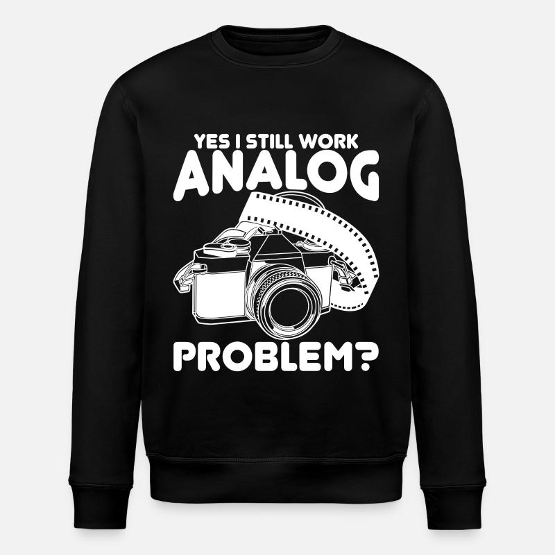 Blague sur la photographie - Sweat bio ROLLER Stanley/Stella Unisexe - noir
