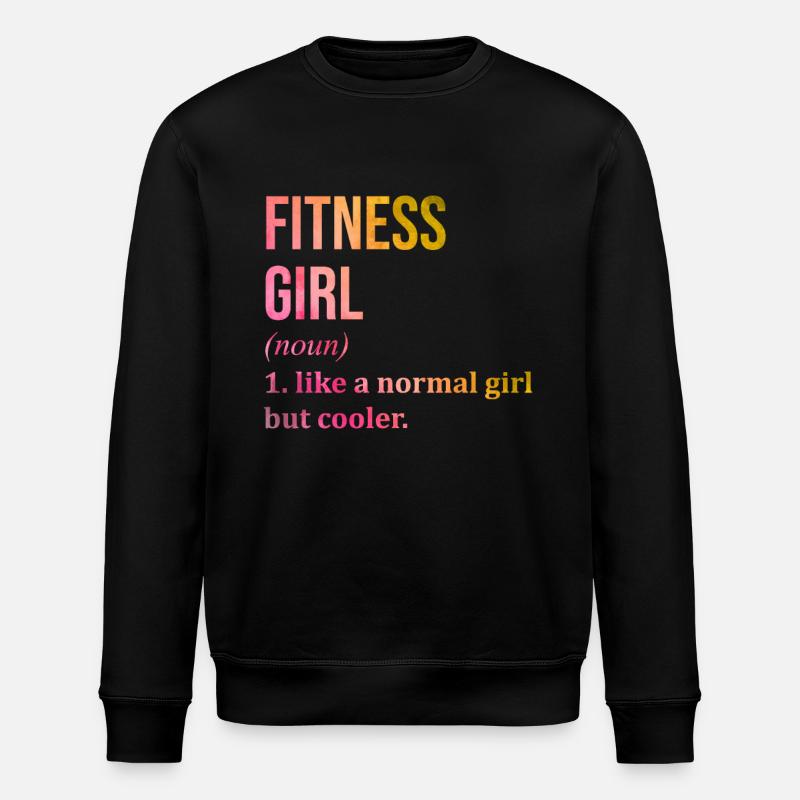 Fitness - Stanley/Stella Unisex Bio-Sweatshirt ROLLER - Schwarz