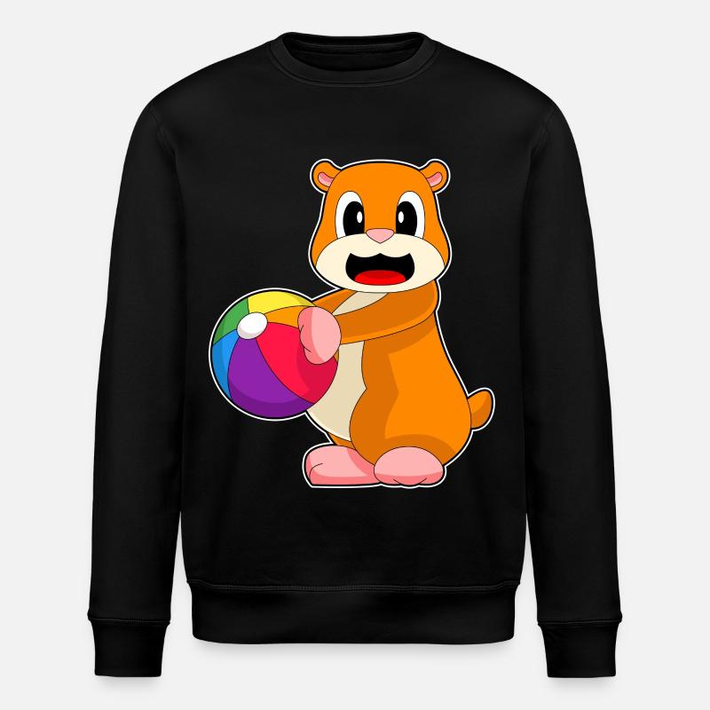 Water-polo Hamster - Sweat bio ROLLER Stanley/Stella Unisexe - noir
