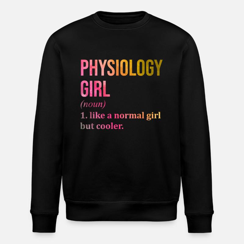 Physiology - Stanley/Stella ROLLER Unisex Organic Sweatshirt - black