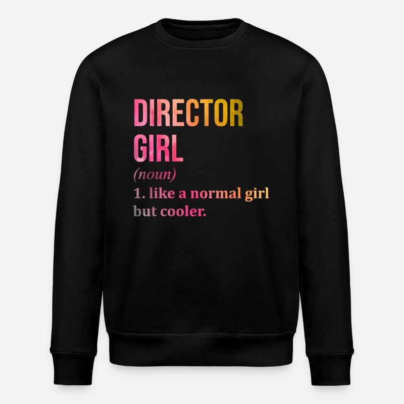 directeur - Sweat bio ROLLER Stanley/Stella Unisexe - noir