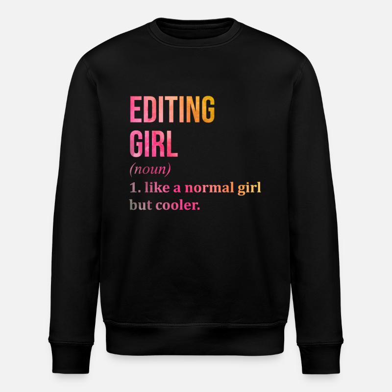 éditeur - Sweat bio ROLLER Stanley/Stella Unisexe - noir
