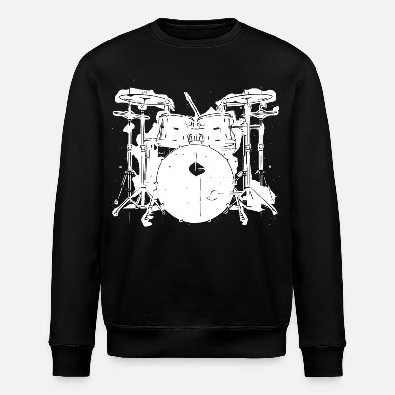 Percussion - Stanley/Stella ROLLER Unisex Organic Sweatshirt - black