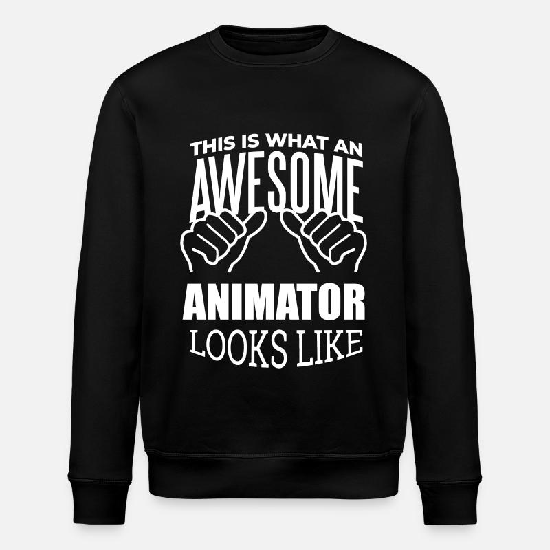 Animateur - Sweat bio ROLLER Stanley/Stella Unisexe - noir