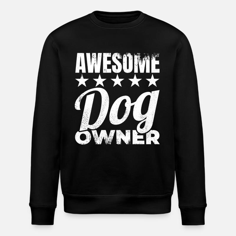 Propriétaire de chien - Sweat bio ROLLER Stanley/Stella Unisexe - noir