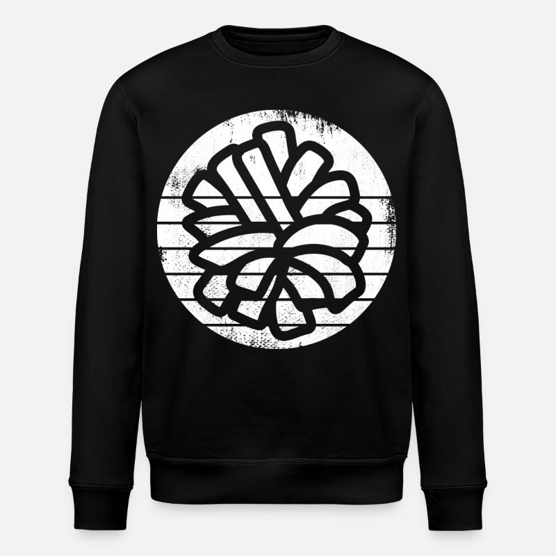 Cheerleader Pompons - Stanley/Stella Unisex Bio-Sweatshirt ROLLER - Schwarz