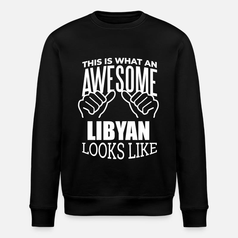 Libyan - Stanley/Stella ROLLER Unisex Organic Sweatshirt - black