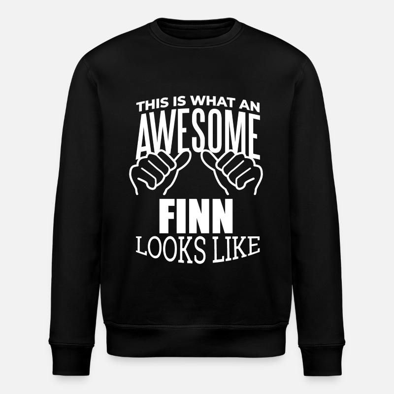 Finlande - Sweat bio ROLLER Stanley/Stella Unisexe - noir