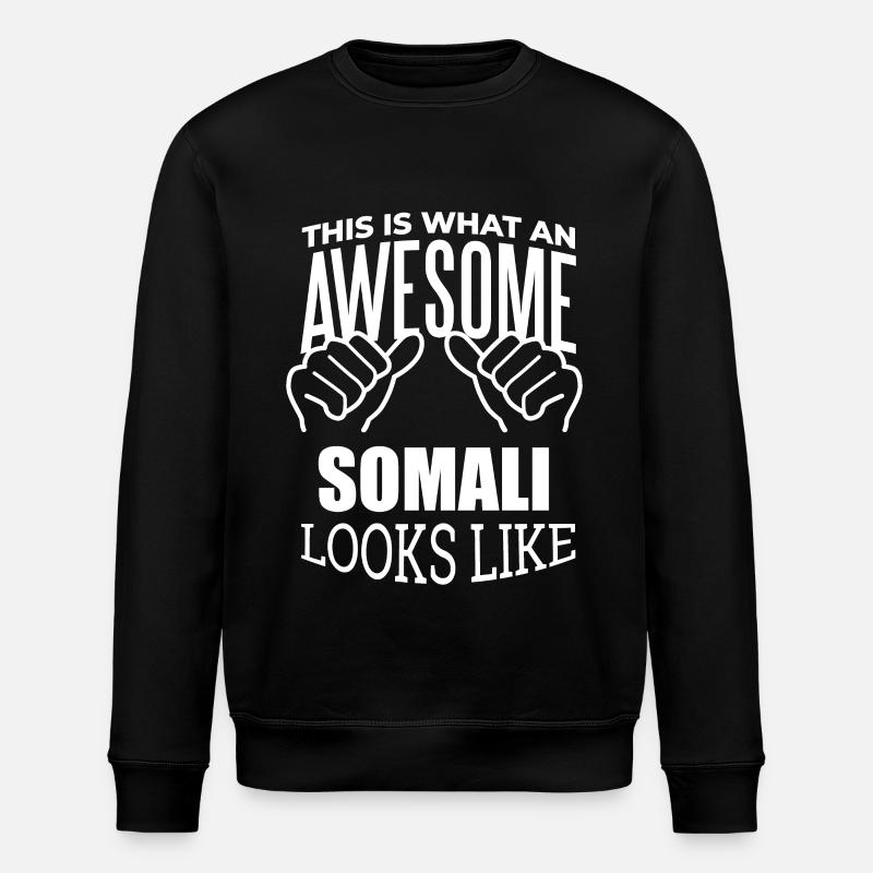 Somalie - Sweat bio ROLLER Stanley/Stella Unisexe - noir