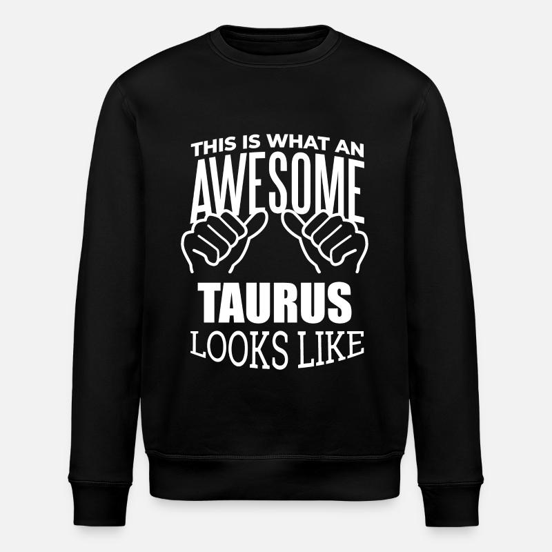 Taureau - Sweat bio ROLLER Stanley/Stella Unisexe - noir