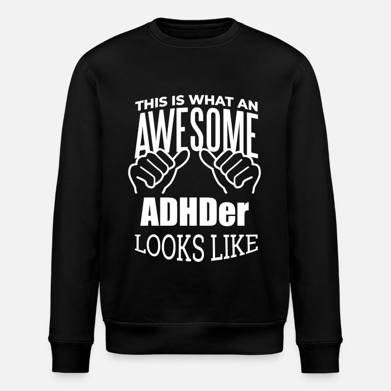 ADHS - Stanley/Stella Unisex Bio-Sweatshirt ROLLER - Schwarz