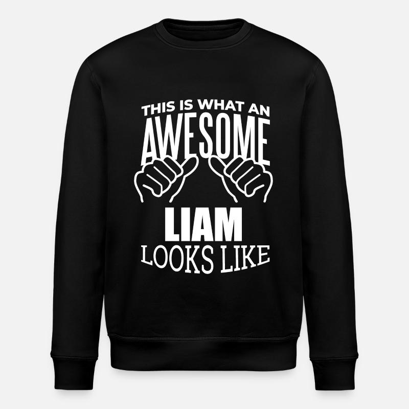 Liam - Stanley/Stella ROLLER Unisex Organic Sweatshirt - black