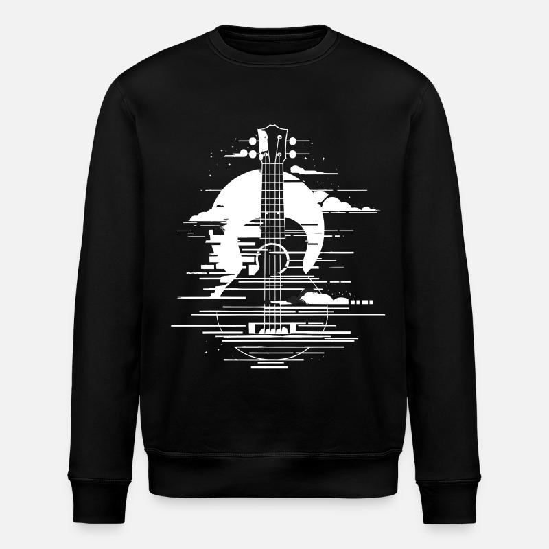 Graphiques pour ukulélé - Sweat bio ROLLER Stanley/Stella Unisexe - noir