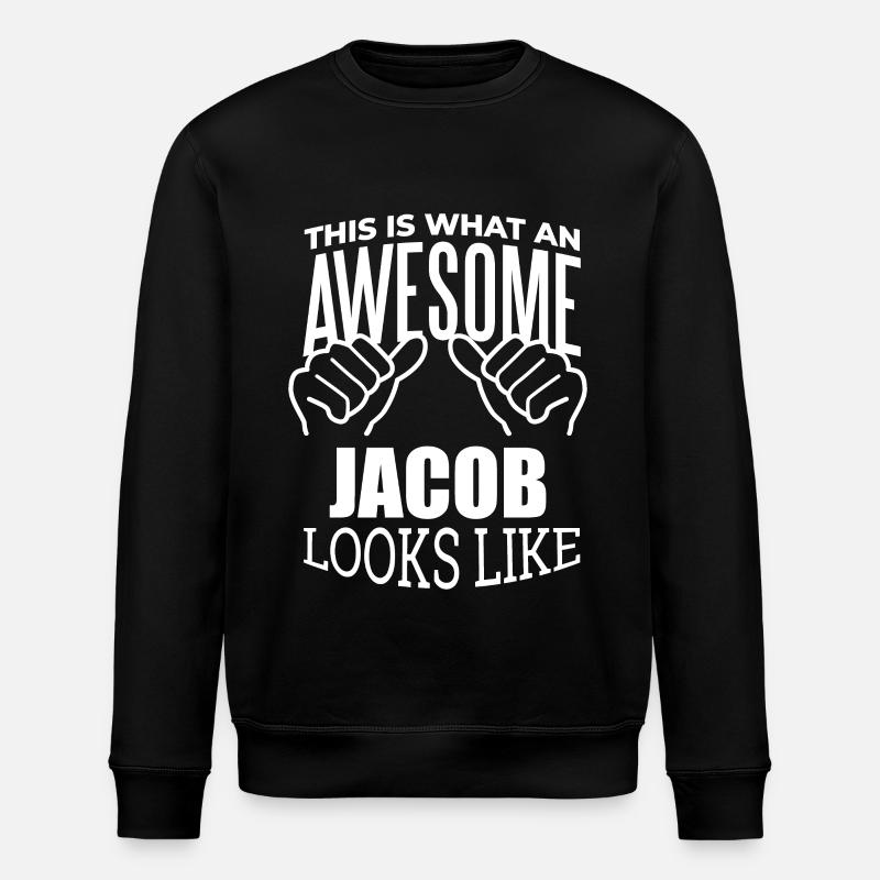 Jacob - Stanley/Stella Unisex Bio-Sweatshirt ROLLER - Schwarz